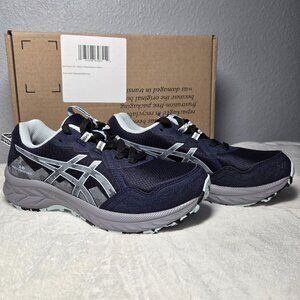 LIKE NEW! ASICS Gel‑Venture 10 Trail Running Shoes Women’s 8.5 Midnight Gravel